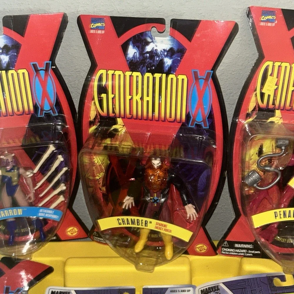 Toybiz Xmen Action Figure Lot Generation X, Classics, 2099 Lot Of 9‎ New